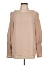 Shein 100% Polyester Tan Long Sleeve Blouse Size L - photo 1
