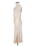 Bebe Metallic Ivory Cocktail Dress Size XS - photo 5