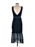 Bardot 100% Polyester Blue Cocktail Dress Size 4 - photo 2