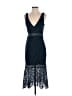 Bardot 100% Polyester Blue Cocktail Dress Size 4 - photo 1