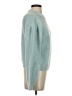 Scoop 100% Polyester Solid Teal Pullover Sweater Size XS - photo 4