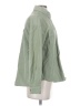 Zara 100% Cotton Green Jacket Size S - photo 4