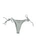 Zaful Teal Silver Swimsuit Bottoms Size M - photo 1