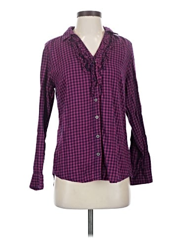 Ruff Hewn Long Sleeve Blouse (view 1)