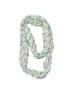 Unbranded Teal White Scarf One size - photo 1