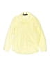 Andrew Fezza Solid Yellow Long Sleeve Button-Down Shirt Size 10 - photo 1