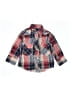 Wrangler Jeans Co Plaid Red Long Sleeve Button-Down Shirt Size 2 - photo 1