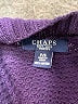 Chaps 100% Cotton Purple Cardigan Size S - photo 7
