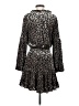 Buddy Love 100% Polyester Animal Print Black Cocktail Dress Size S - photo 2