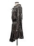 Buddy Love 100% Polyester Animal Print Black Cocktail Dress Size S - photo 5