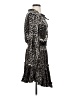 Buddy Love 100% Polyester Animal Print Black Cocktail Dress Size S - photo 4