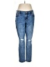 CAbi Hearts Blue Jeans Size 16 - photo 1