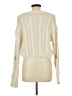 Shein 100% Polyester Floral Ivory Pullover Sweater Size L - photo 2
