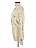 Shein 100% Polyester Floral Ivory Pullover Sweater Size L - photo 5
