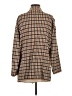 Ann Taylor LOFT 100% Cotton Plaid Tan Coat Size S - photo 2