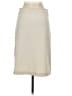 Sharagano Solid Ivory Black Formal Skirt Size 2 - photo 2