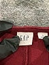 Gap Solid Burgundy Casual Dress Size L - photo 7
