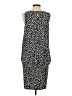Chico's Animal Print Black Casual Dress Size Sm (0) - photo 2