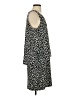 Chico's Animal Print Black Casual Dress Size Sm (0) - photo 4