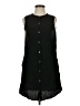 Gap 100% Rayon Solid Black Casual Dress Size S - photo 1