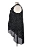 Torrid 100% Polyester Black Sleeveless Blouse Size 3X Plus (3) - photo 5