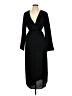 H&M 100% Polyester Black Cocktail Dress Size L - photo 1