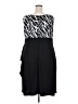 db established 1962 Animal Print Black Cocktail Dress Size 20 - photo 2