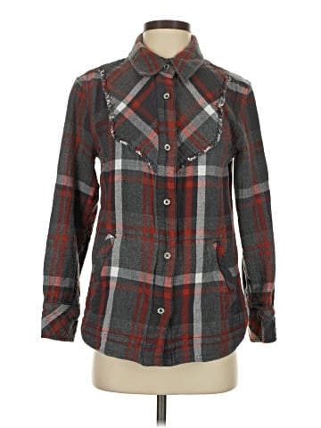 CAbi Long Sleeve Button-Down Shirt (view 1)
