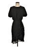 Sam Edelman 100% Polyester Polka Dots Black Casual Dress Size 4 - photo 1
