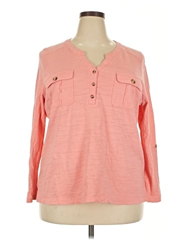 Gloria Vanderbilt Long Sleeve Blouse (view 1)