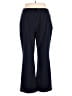 Merona Stripes Blue Dress Pants Size 16 - photo 2
