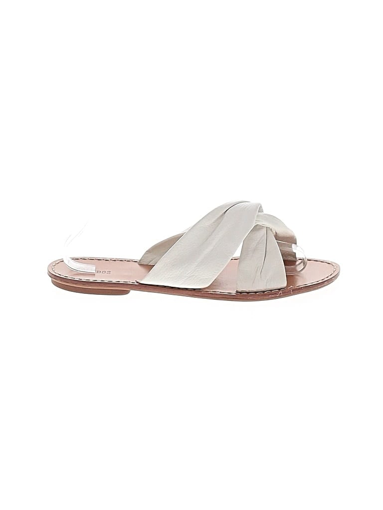Pre-owned Soludos Sandals In White