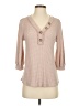 Hailey & Co. Tan 3/4 Sleeve Blouse Size S - photo 1