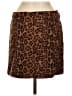 ee:some Animal Print Brown Casual Skirt Size M - photo 2