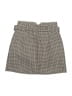 Maje Houndstooth Gray Tan Casual Skirt Size 23 waist (estimated) - photo 2