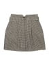 Maje Houndstooth Gray Tan Casual Skirt Size 23 waist (estimated) - photo 1