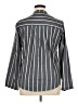 Unbranded Stripes Gray Long Sleeve Button-Down Shirt Size XL - photo 2