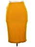 Forever 21 Plus Solid Yellow Casual Skirt Size 2X - photo 2