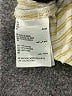 Style&Co 100% Rayon Stripes Ivory Long Sleeve Button-Down Shirt Size M - photo 5