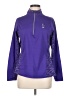 Antigua Purple Long Sleeve Polo Size M - photo 1