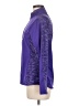 Antigua Purple Long Sleeve Polo Size M - photo 5