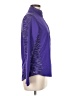 Antigua Purple Long Sleeve Polo Size M - photo 4