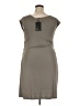 Assorted Brands 100% Polyester Gray Casual Dress Size 20 - photo 2