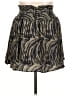 Rails 100% Viscose Animal Print Black Casual Skirt Size XL - photo 1