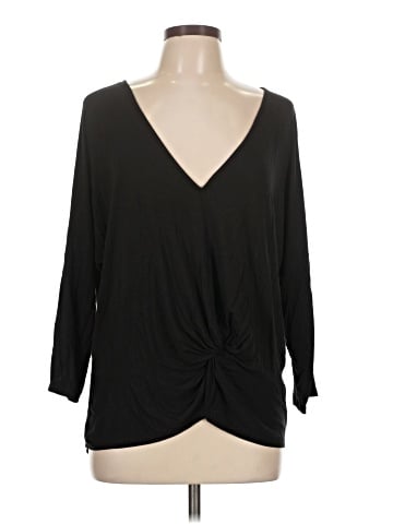 New York & Company 3/4 Sleeve T-Shirt (view 1)
