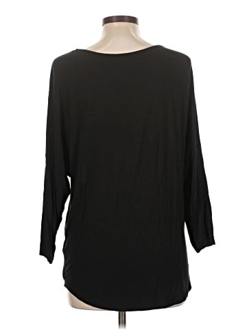 New York & Company 3/4 Sleeve T-Shirt (view 2)