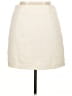Francesca's 100% Polyester Solid Ivory Formal Skirt Size XL - photo 2