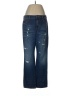 CAbi 100% Cotton Stars Blue Jeans Size 6 - photo 1