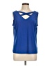 Nine West Blue Sleeveless Top Size L - photo 1