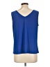 Nine West Blue Sleeveless Top Size L - photo 2